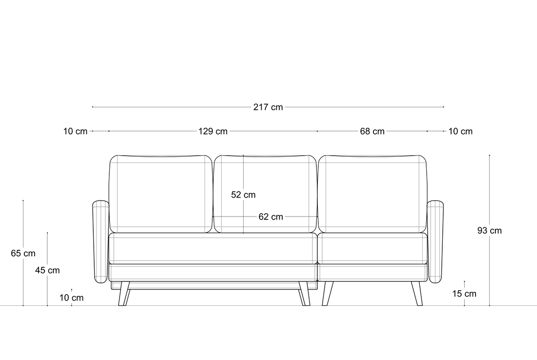Narożnik Mar Form – wymiary/zdjęcie 1