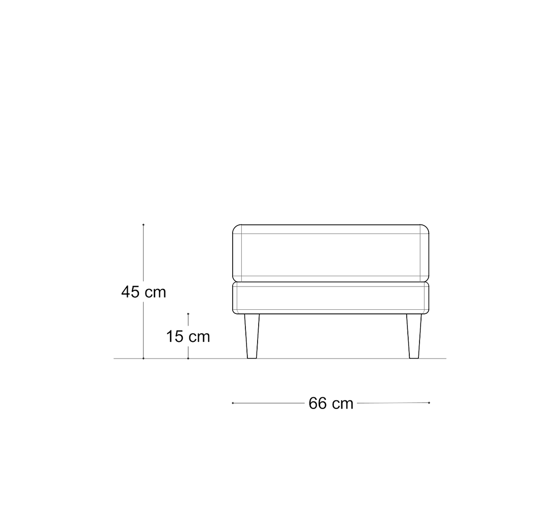 Pufa Mar Form – wymiary 1