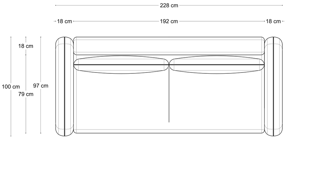 Sofa Mar Styl – wymiary 4