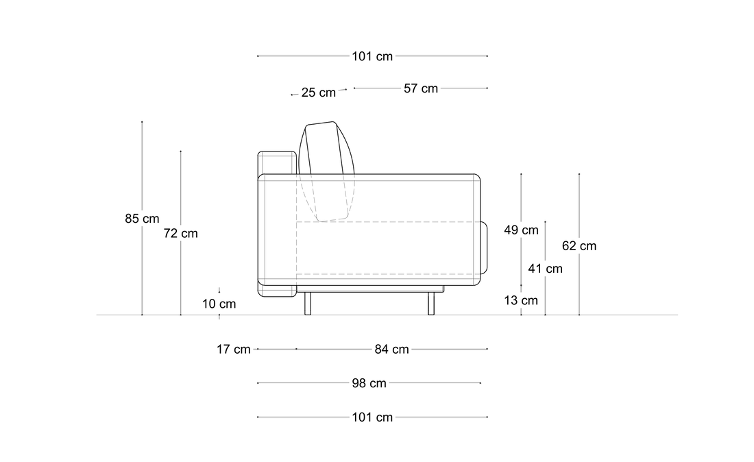 Sofa Nava Argo – wymiary 2